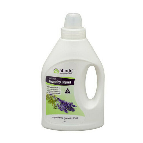 Abode Natural Laundry Liquid Wild Lavender & Mint 1L