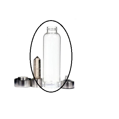 Gem Crystal Bottle (replacement glass only)