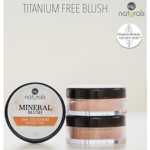 MG Naturals Titanium Dioxide Free Vegan Blush