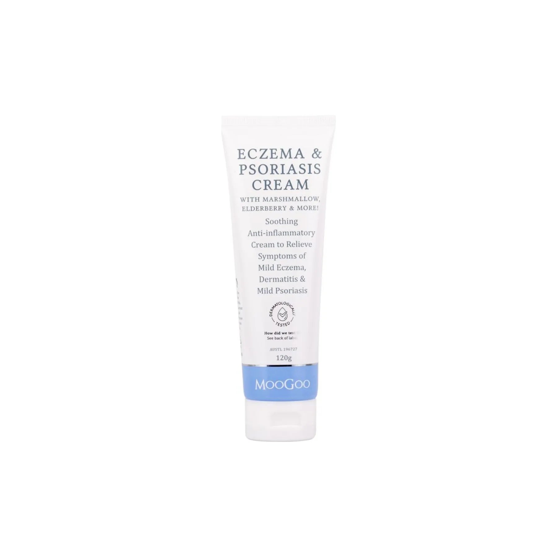 MooGoo Eczema & Psoriasis Cream with Marshmallow & Elderberry 120g