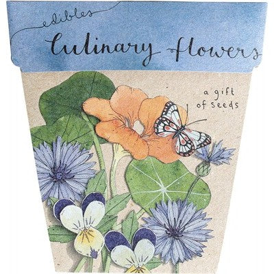 SOW 'N SOW Gift Of Seeds  Culinary Flowers