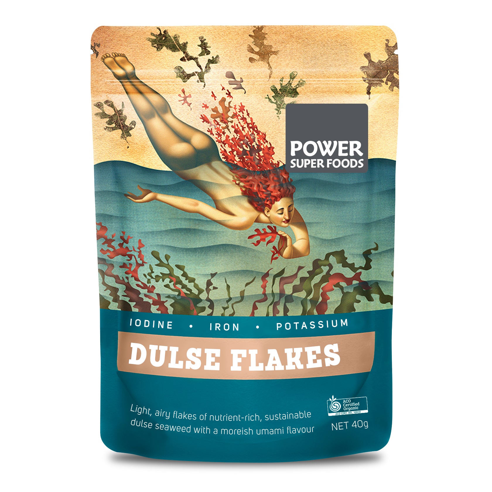 Power Super Foods Dulse Flakes Organic 40g