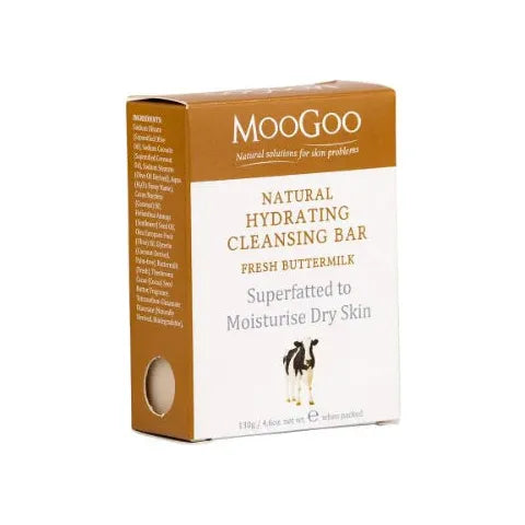 MooGoo Hydrating Cleansing Bar Buttermilk 130g