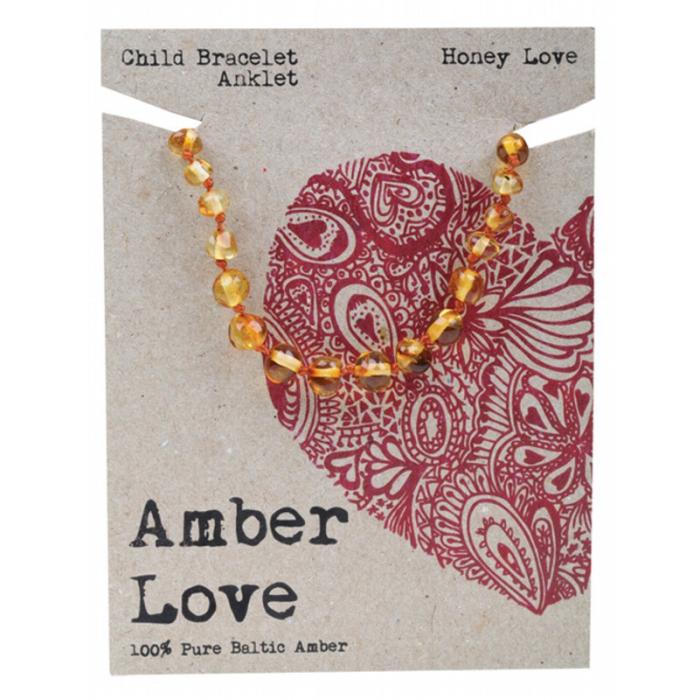 Amber Love Children’s Bracelet/Anklet Honey Love