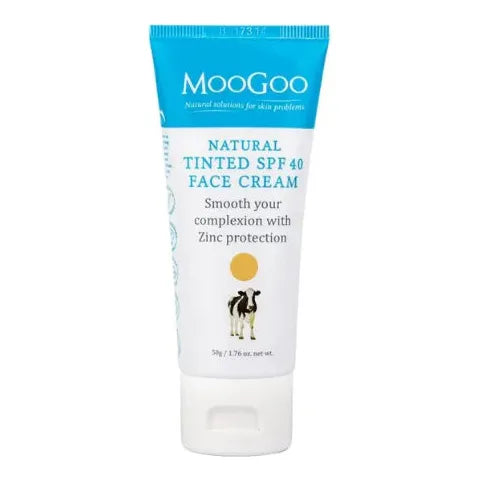MooGoo Tinted SPF40 Face Cream 50g