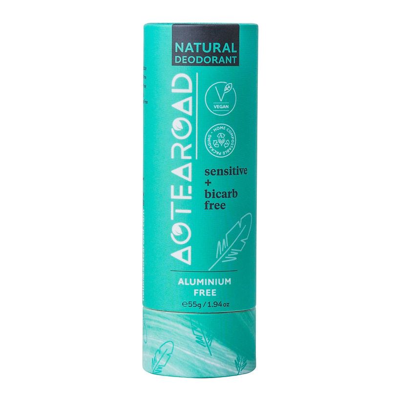 Aotearoad Natural Deodorant Stick Sensitive + Bicarb free 55g