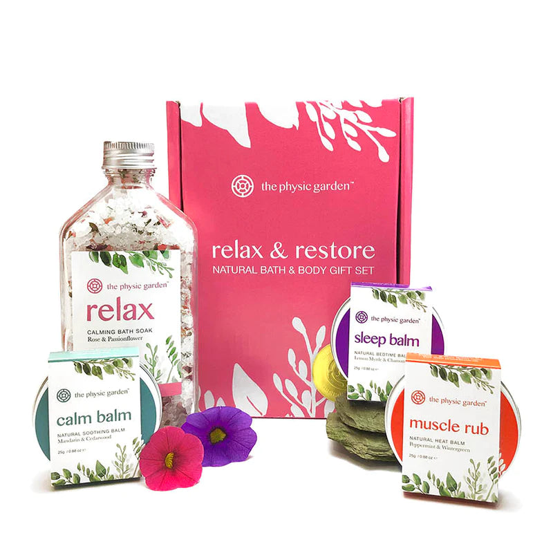 The Physic Garden Relax & Restore Skincare Gift Set