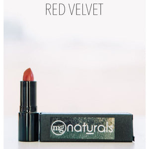 MG Naturals Lipstick - Titanium Free Red Velvet