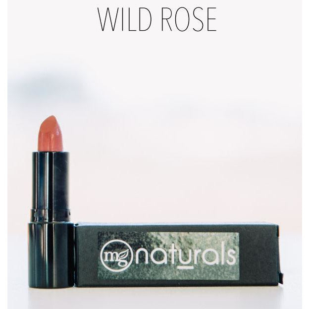 MG Naturals Lipstick - Titanium Free Wild Rose